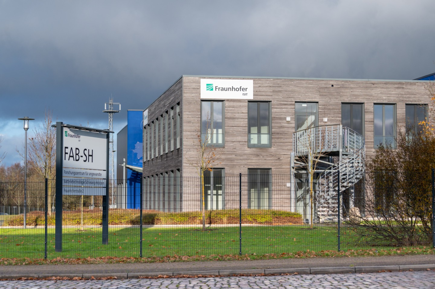The new Research Center for Applied Battery Technology Schleswig-Holstein (FAB-SH) in Itzehoe The new Research Center for Applied Battery Technology Schleswig-Holstein (FAB-SH) in Itzehoe